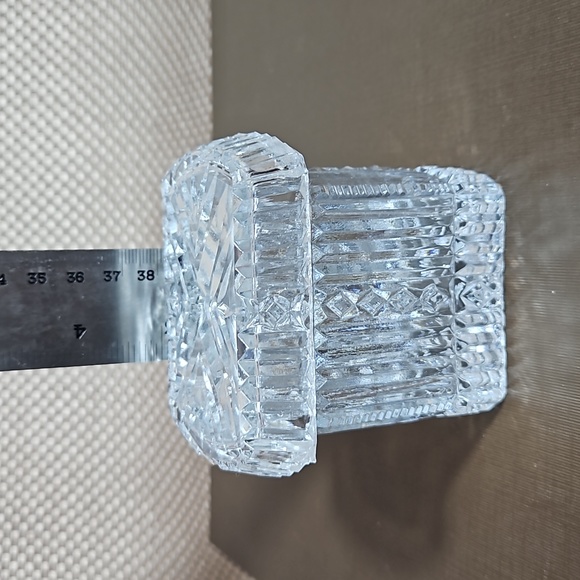 Victorian Era Pressed Glass Celery Spooner w/ Dip Dish - Picture 2 of 2